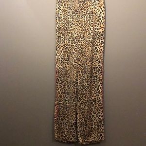TopShop Leopard pants size 10